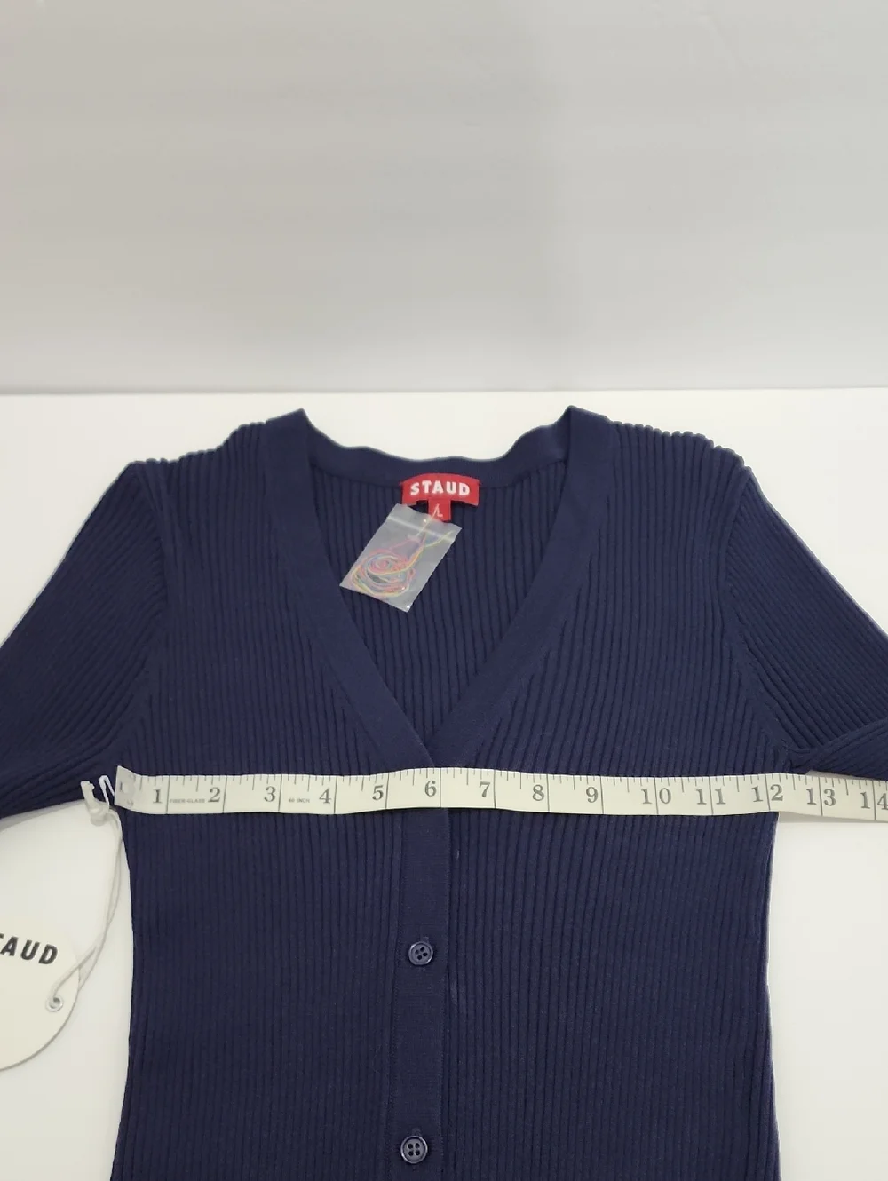 Staud Cargo Sweater - Navy Multi